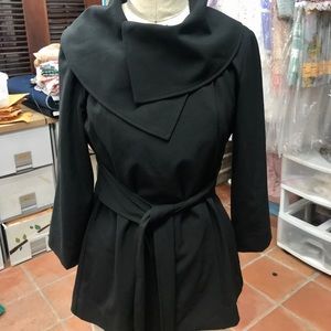 Calvin Klein trench jacket blouse